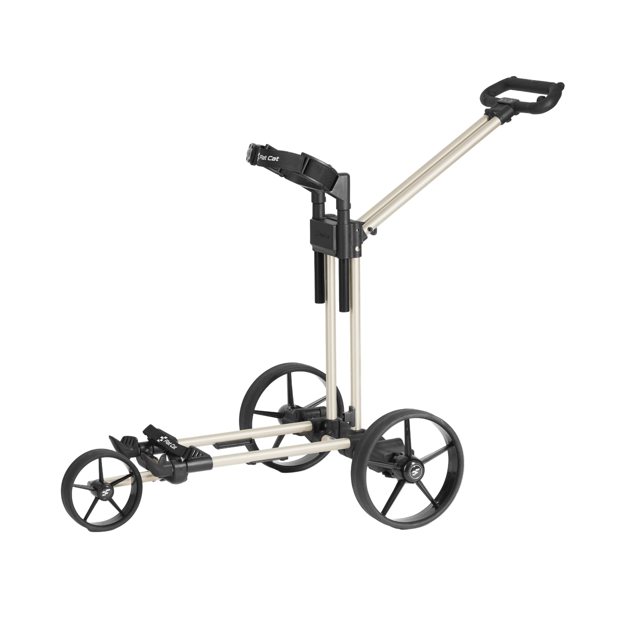 Flat Cat Ahead flacher Elektro Trolley brushed silber