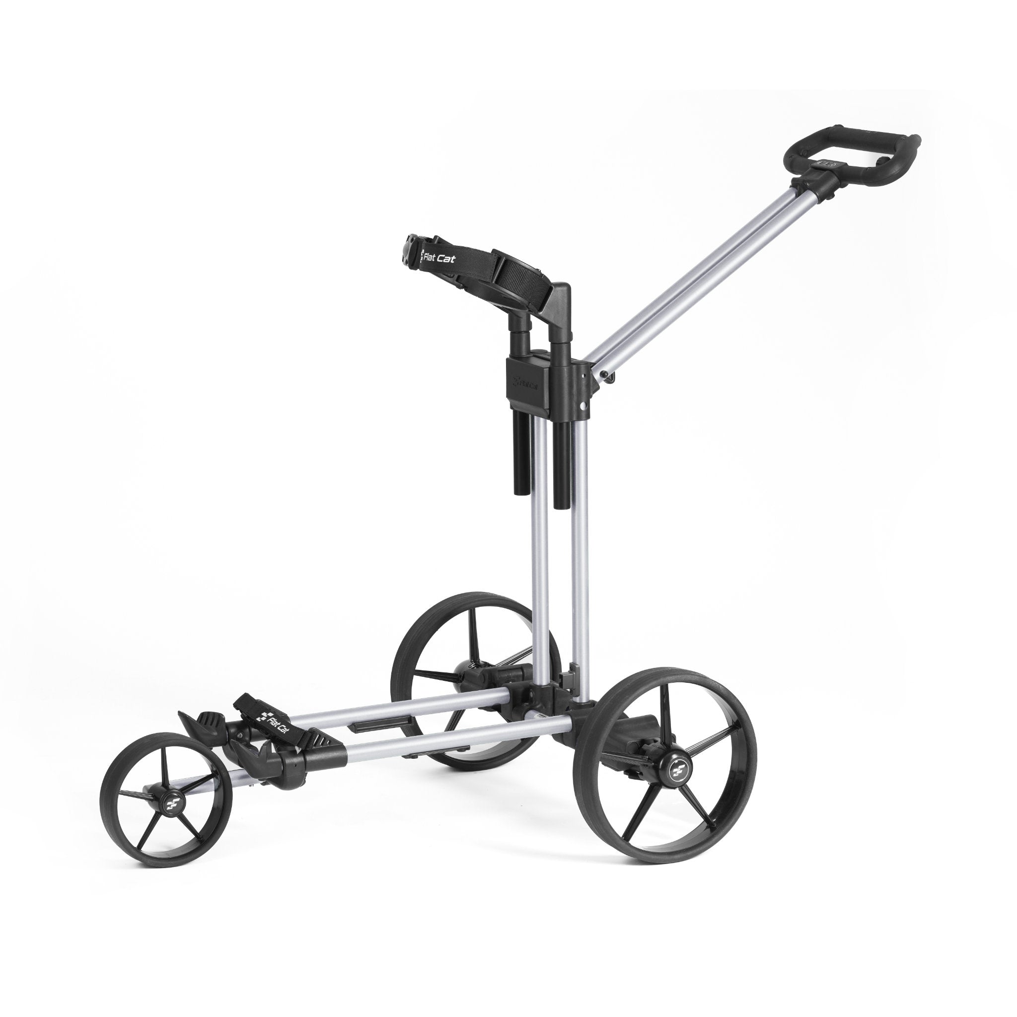 Flat Cat Ahead flacher Elektro Trolley silber