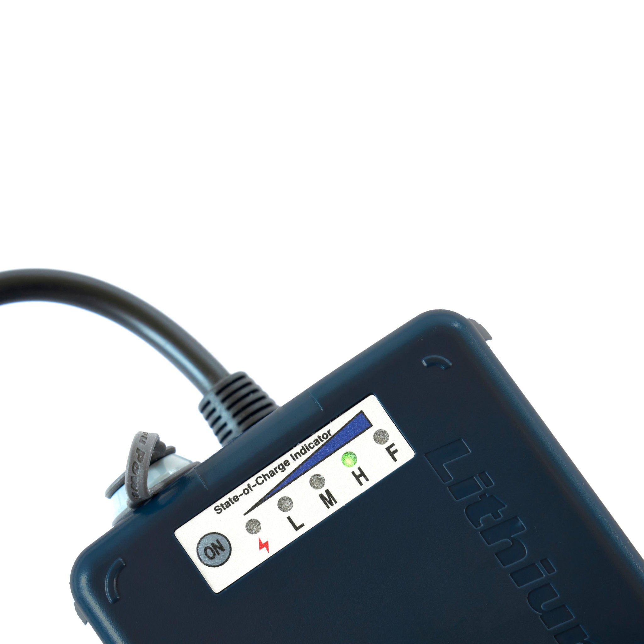 Flat Cat Golf Lithium Eisen Phosphat Li-FePo4 Akku  Stand Anzeige