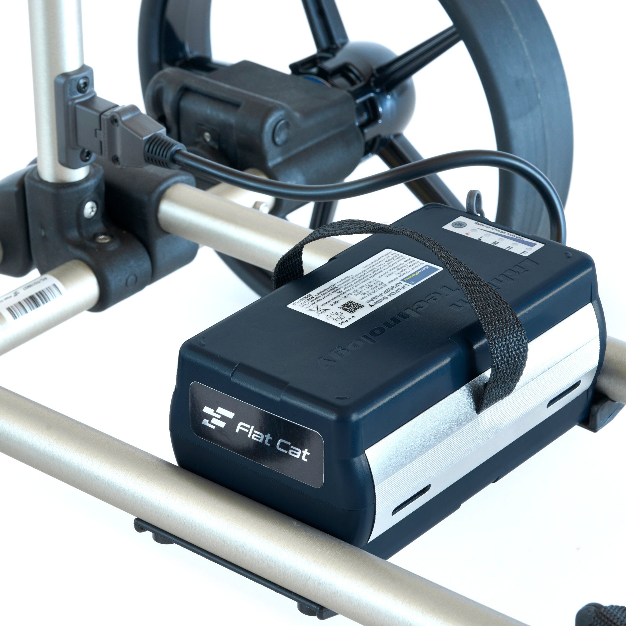 Flat Cat Elektro Golf Trolley Lithium Eisen Phosphat Li-FePo4 Akku  8Ah Golf Trolley