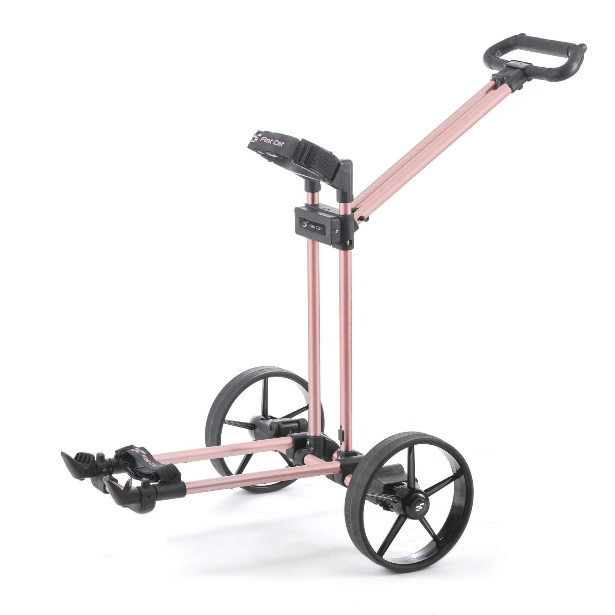 Flat Cat Pull Golft Trolley Handwagen zum ziehen rose