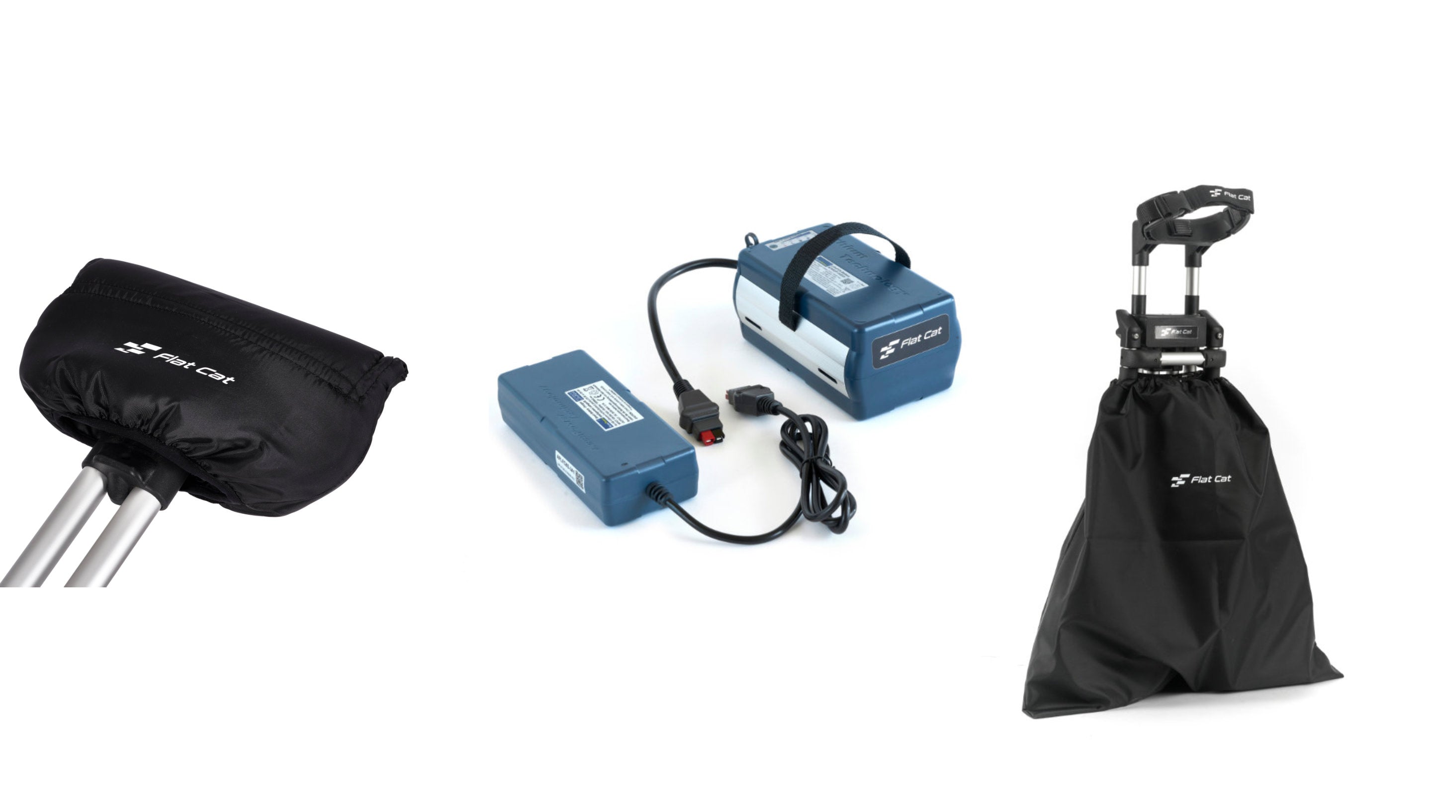 Flat Cat  Elektro Golf Trolley Lieferumfang Touch