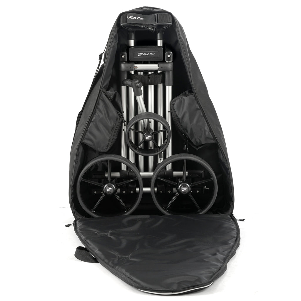 Flat Cat Elektro Golf Trolley Bag mit Trolley
