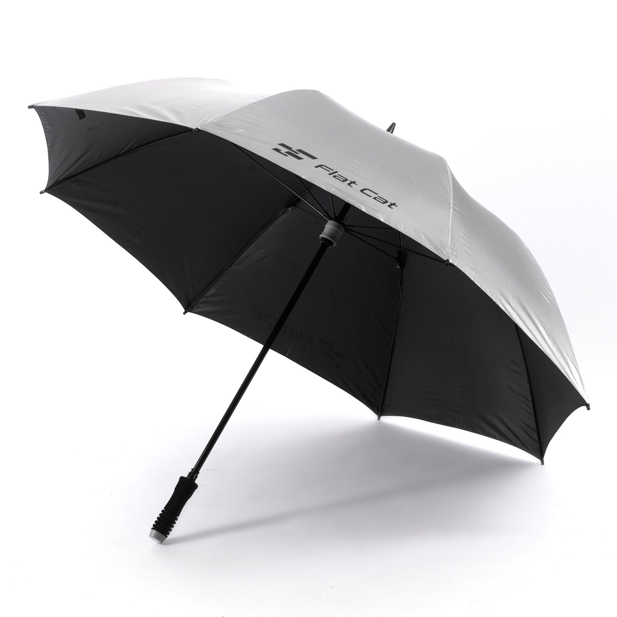 Flat Cat Golfschirm UV Protect, silber