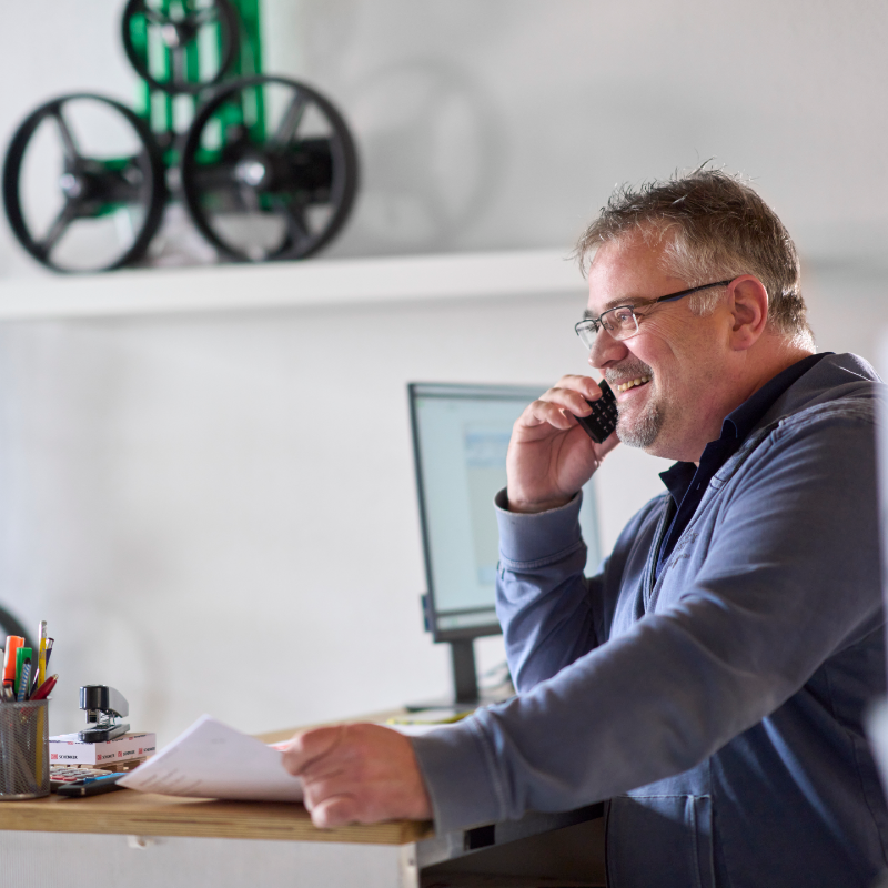 Flat Cat Service Mitarbeiter